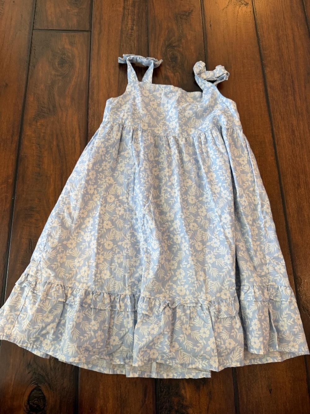 Janie and Jack Blue Floral Dress